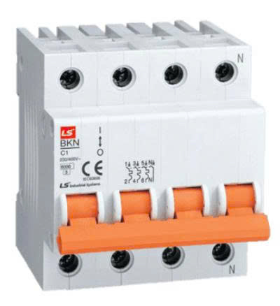 APTOMAT TÉP CÀI MCB 4P 6kA - Ảnh 2